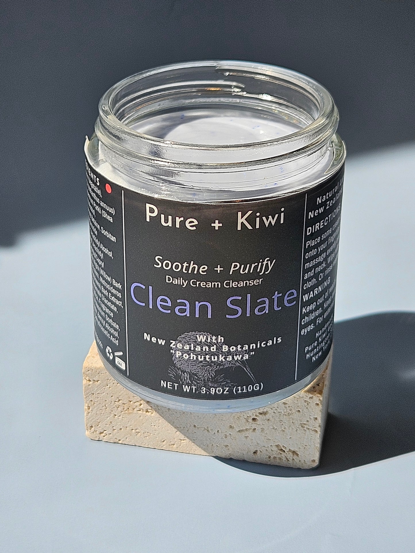 CLEAN SLATE - Cream Cleanser - Pohutukawa + Willow Bark (BHA) + Shea Butter