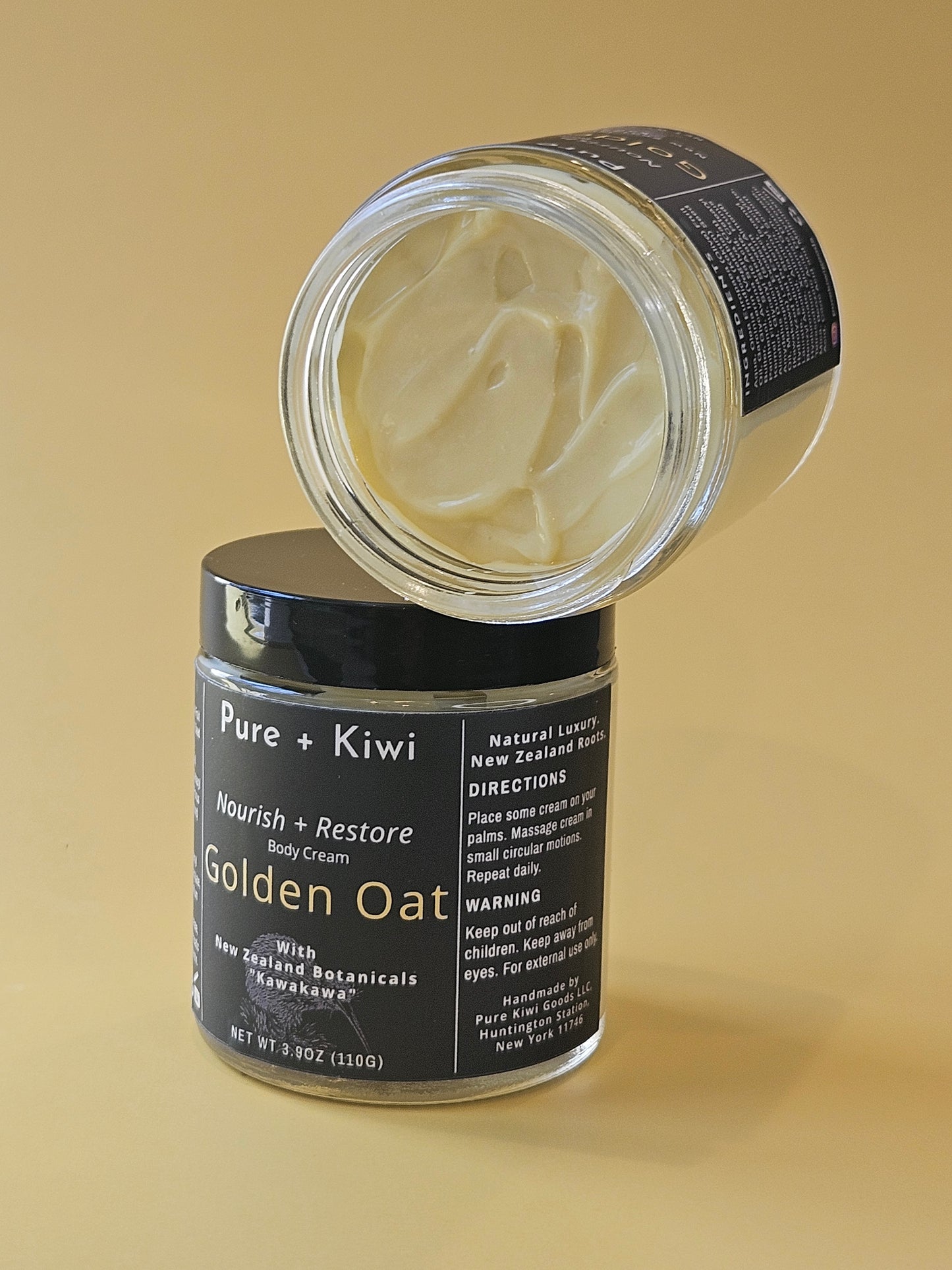 GOLDEN OAT - Green Tea & Kokum Body Cream | Hormonal Dryness & Sensitive Skin