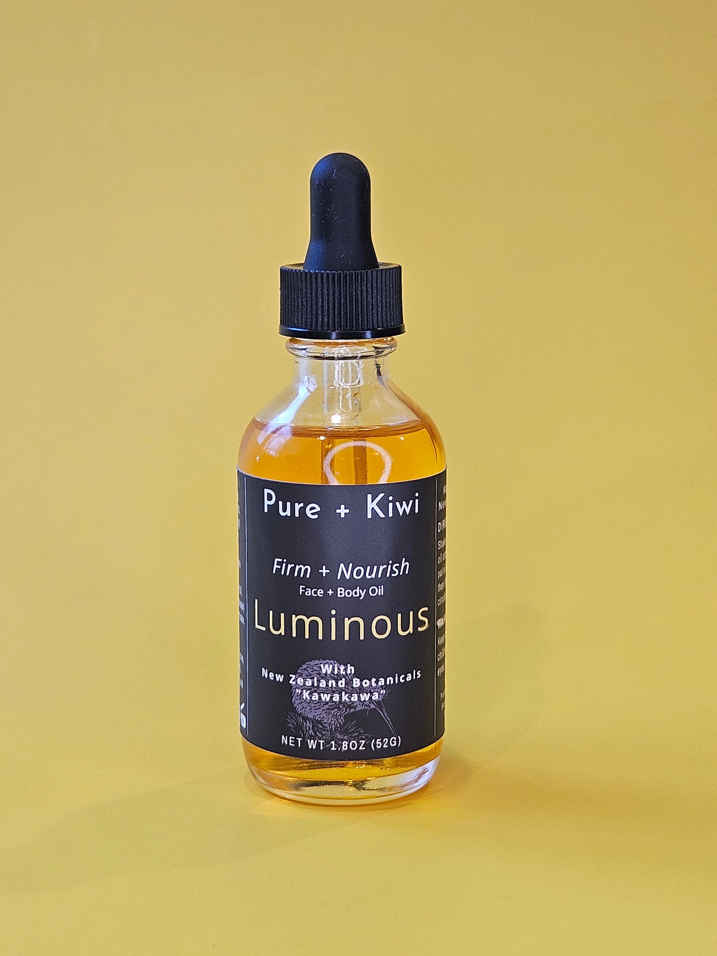 LUMINOUS – Bio-Retinol + Green Tea Overnight Recovery Oil | For Stressed & Uneven Skin