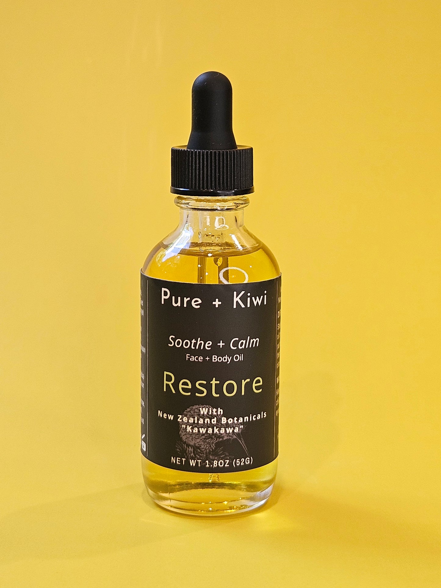 RESTORE - Soothe + Calm Oil - Hemp + Borage + Raspberry + Rosehip