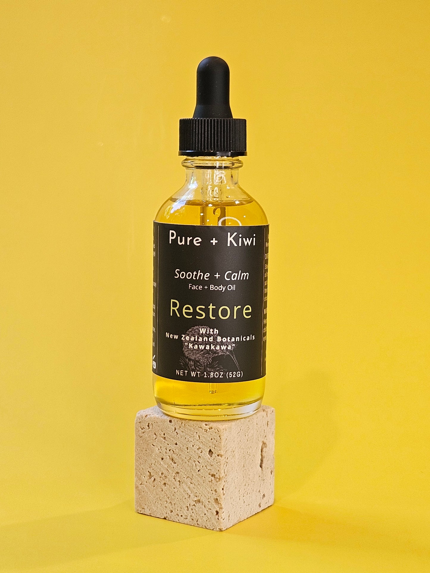 RESTORE - Soothe + Calm Oil - Hemp + Borage + Raspberry + Rosehip