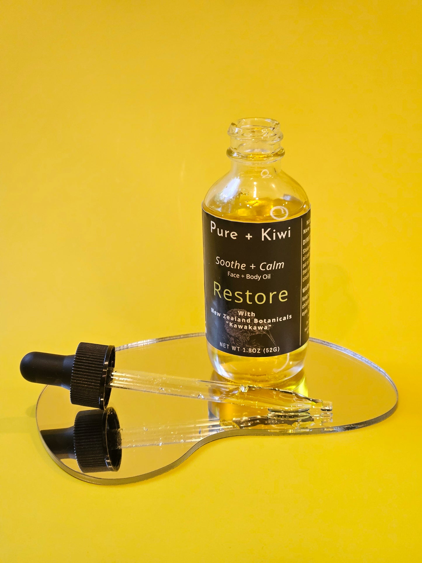 RESTORE - Soothe + Calm Oil - Hemp + Borage + Raspberry + Rosehip
