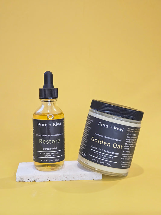 Body Barrier Duo - Head-to-Toe Barrier Repair for Dry, Reactive Skin