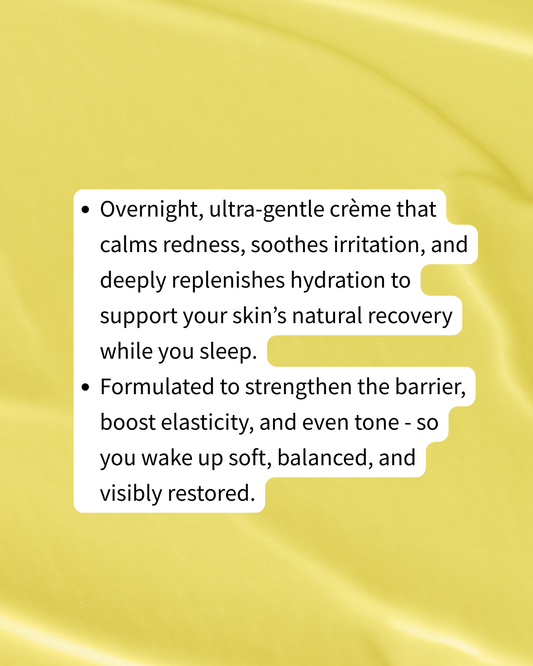LUNA CRÈME – Overnight Barrier Repair Crème | For Reactive + Inflamed Skin