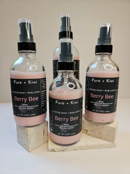 BERRY BEE - Healing Lotion - Manuka Honey + Gotu Kola