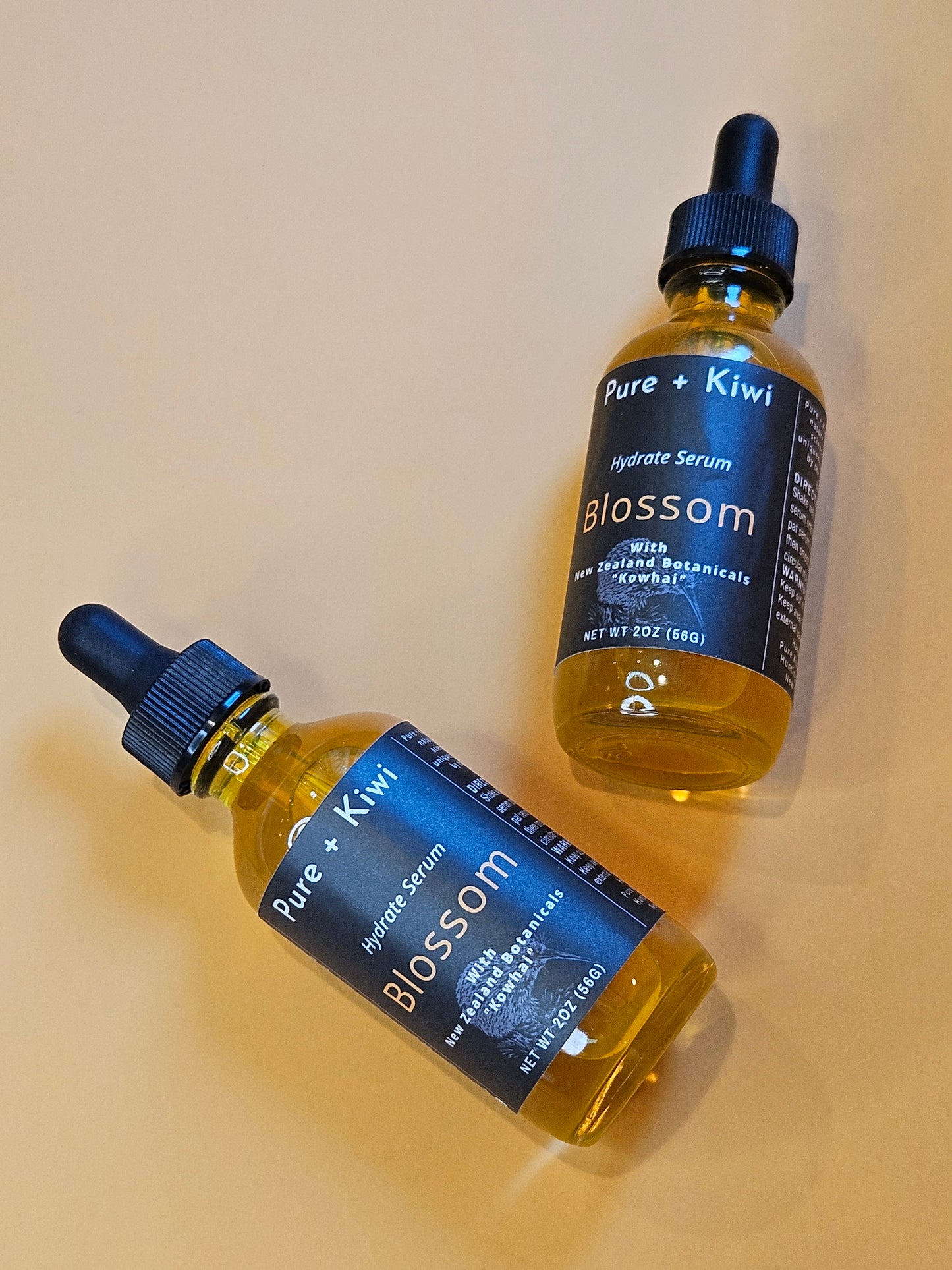 BLOSSOM - Hydrating Serum -  Kowhai + Hyaluronic Acid + Tripeptide