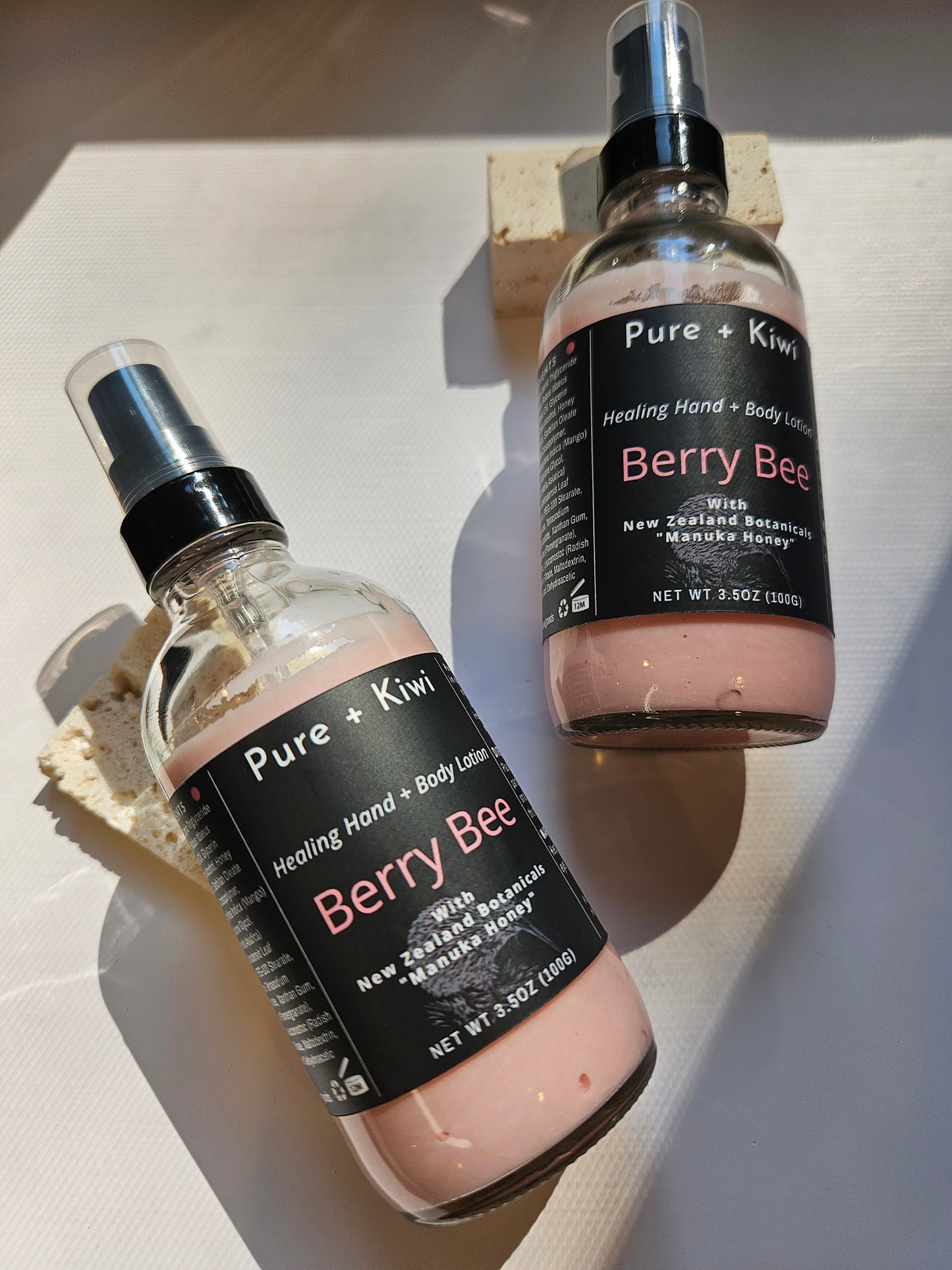 BERRY BEE - Healing Lotion - Manuka Honey + Gotu Kola