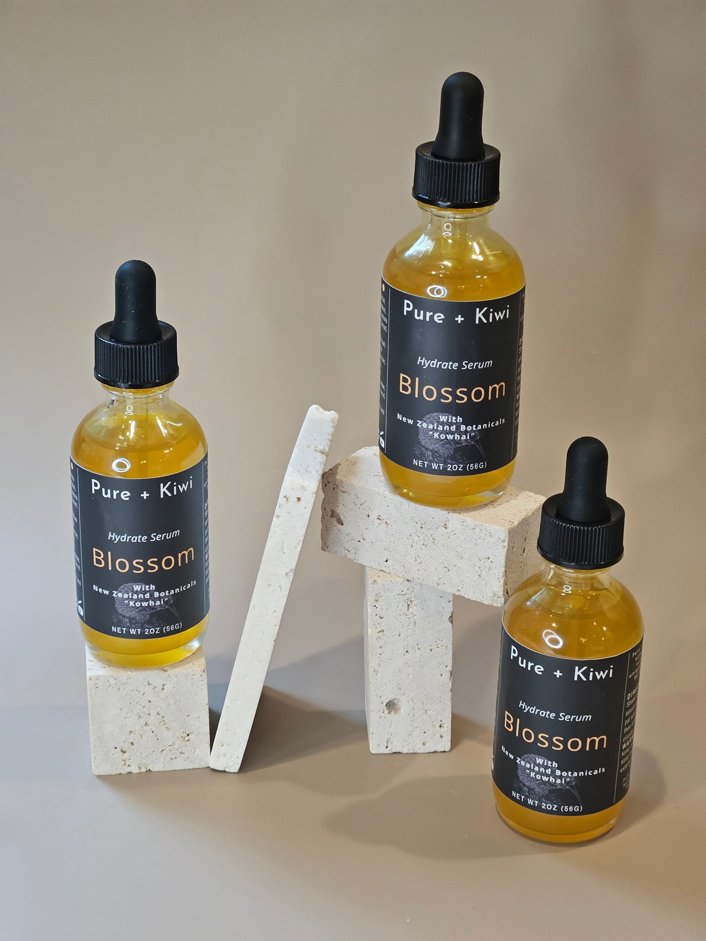 BLOSSOM - Hydrating Serum -  Kowhai + Hyaluronic Acid + Tripeptide