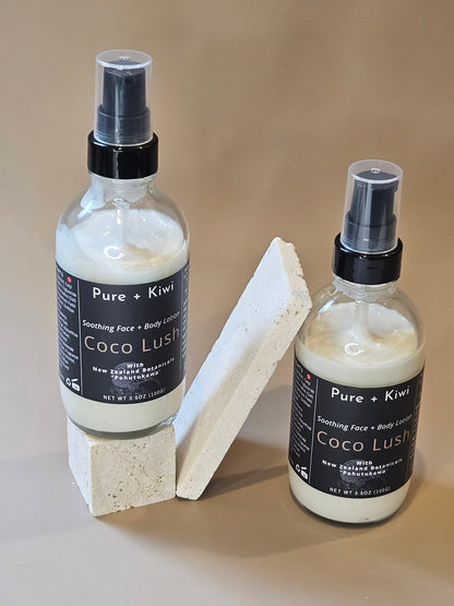 COCO LUSH - Soothing Lotion - Pohutukawa + Panthenol (B5) + Colloidal Oatmeal