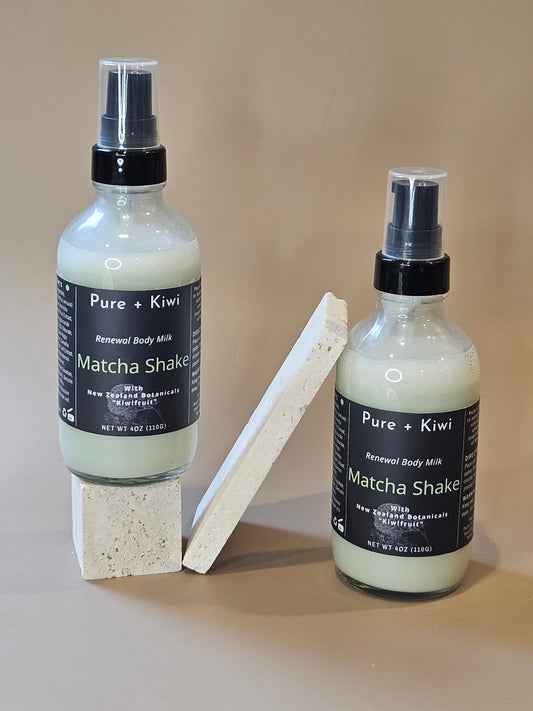 MATCHA SHAKE - Renewal Body Milk - Kiwifruit + Willow Bark (BHA) + Green Tea