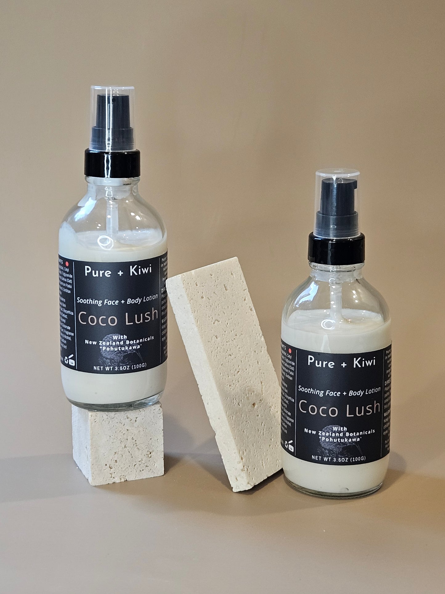 COCO LUSH - Soothing Lotion - Pohutukawa + Panthenol (B5) + Colloidal Oatmeal