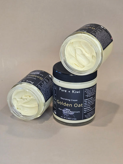 GOLDEN OAT - Nourishing Cream - Kawakawa + Hyaluronic Acid + Panthenol