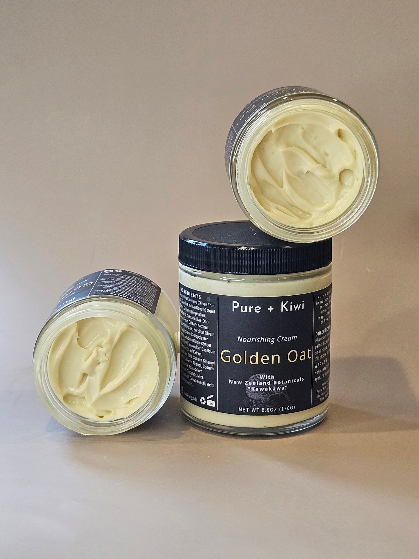 GOLDEN OAT - Nourishing Cream - Kawakawa + Hyaluronic Acid + Panthenol