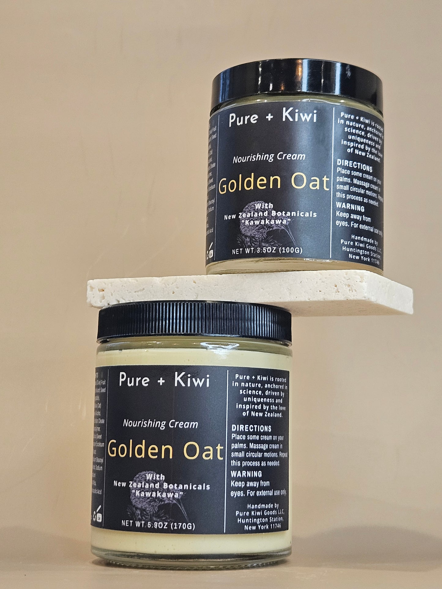 GOLDEN OAT - Nourishing Cream - Kawakawa + Hyaluronic Acid + Panthenol