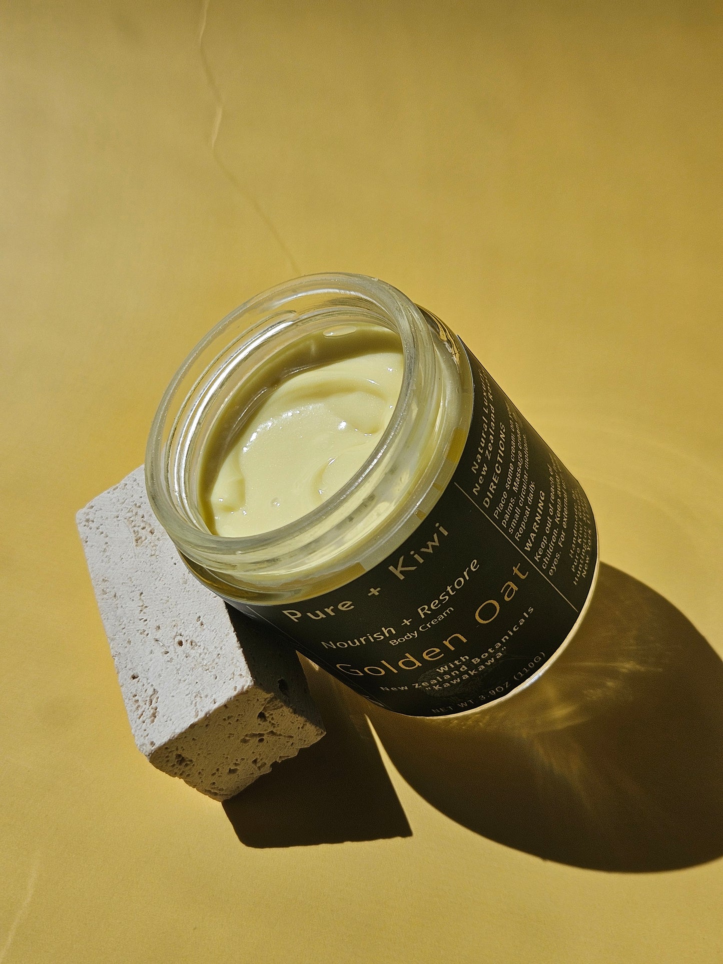 GOLDEN OAT - Olive Oil, Kokum Butter & Hyaluronic Acid Cream - for dry & irritated skin