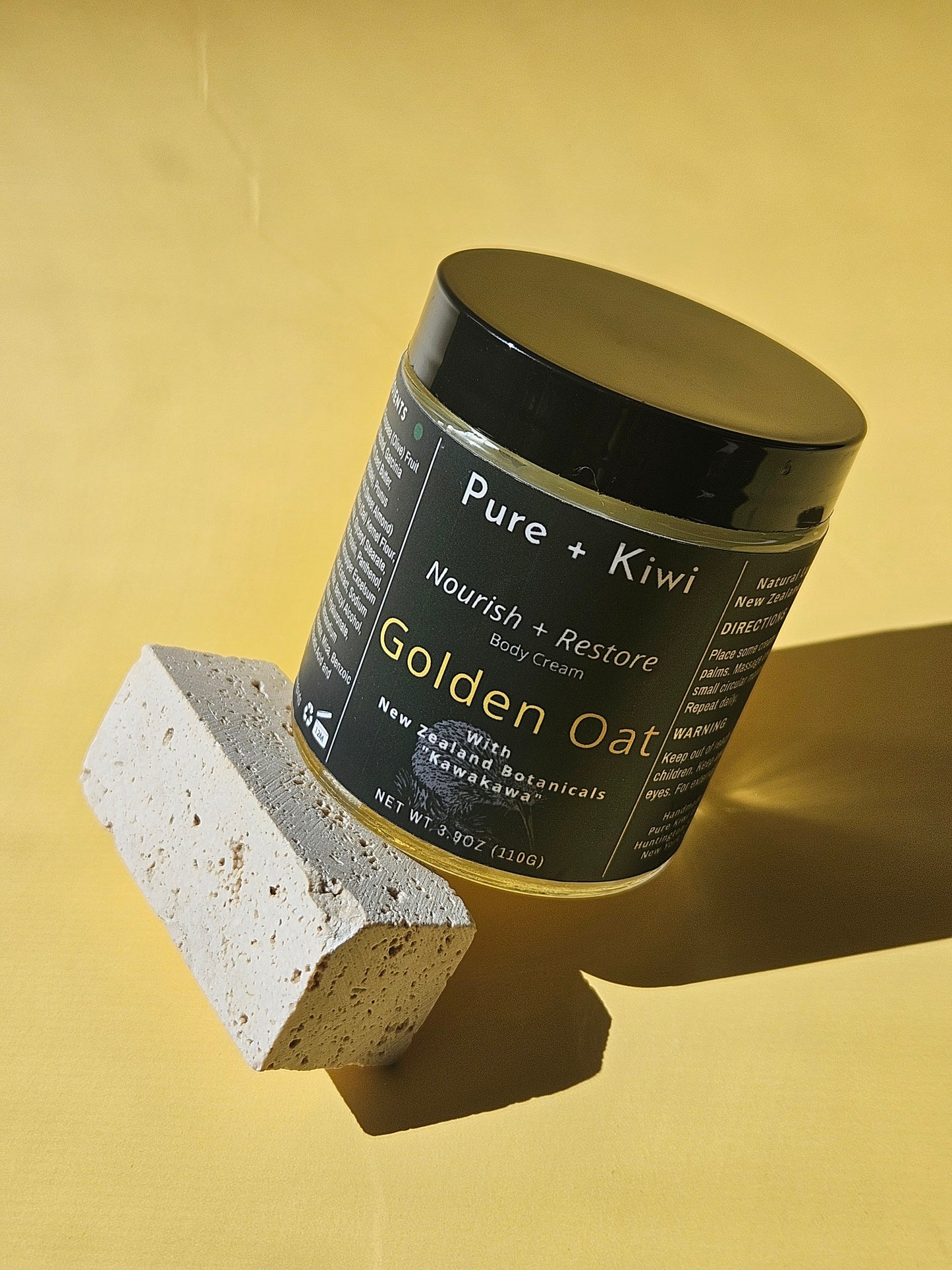 GOLDEN OAT - Olive Oil, Kokum Butter & Hyaluronic Acid Cream - for dry & irritated skin