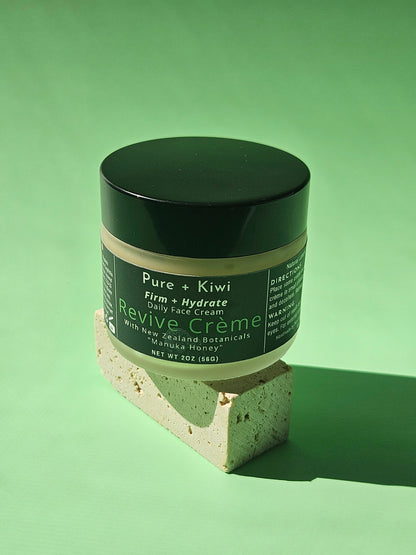 REVIVE CRÈME - 3% Bakuchi & Manuka Day Cream - for fine lines & hyperpigmentation