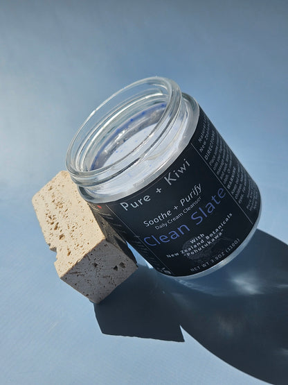 CLEAN SLATE - Hydrating Cream Cleanser - for removing impurities & sensitive skin
