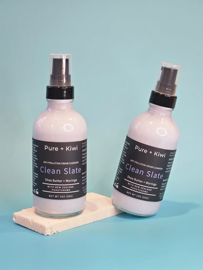 CLEAN SLATE – Anti-Pollution Cream Cleanser | Hydrate + Purify