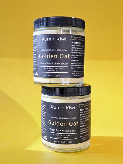 GOLDEN OAT - Peptide & Ceramides Body Cream | Hormonal Dryness & Sensitive Skin