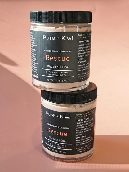 RESCUE - Ceramide + Manuka Barrier Repair Body Butter | For Rosacea & Eczema