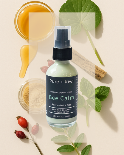 BEE CALM – Probiotic & Manuka Balance Serum | For Breakouts + Hormonal Balance