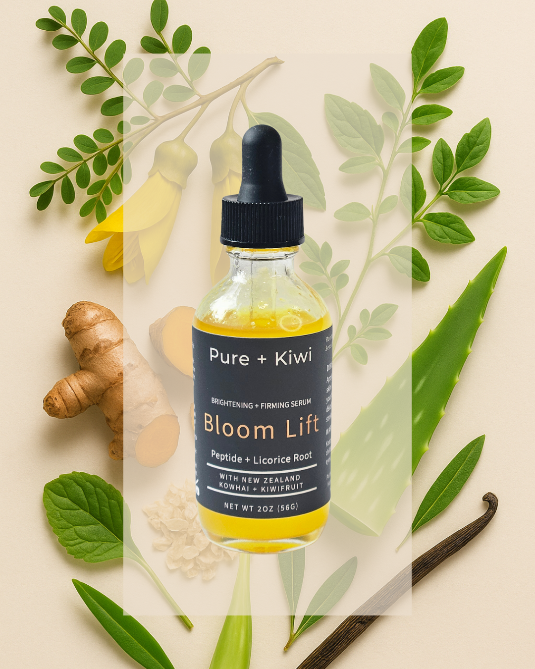 BLOOM LIFT – Brightening + Firming Serum | For Sensitive Skin