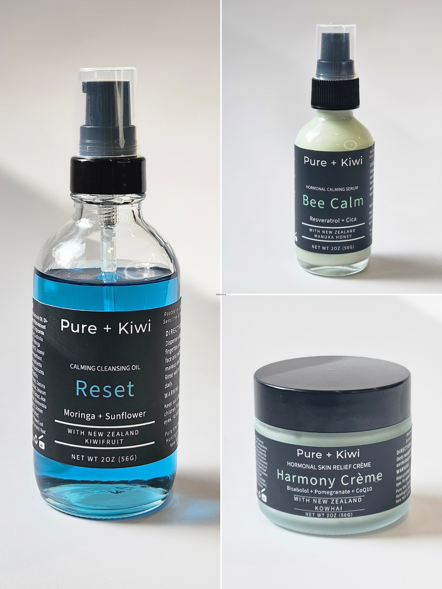 Hormonal Breakout Calm Set - Cycle-Safe Clear Skin Routine