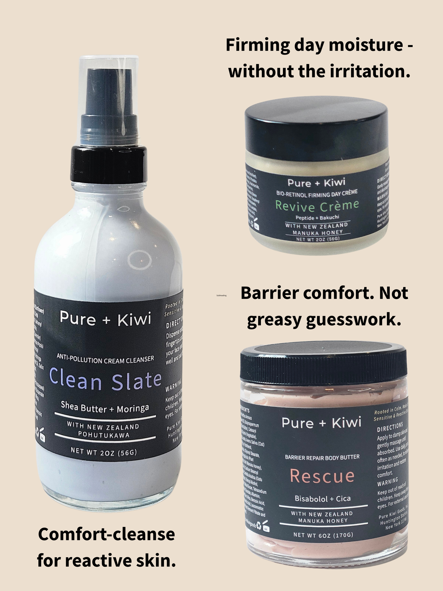 Barrier Rescue Set - Calm Redness + Seal in Comfort