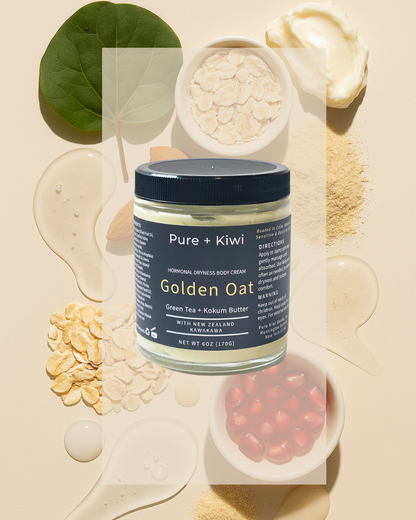 GOLDEN OAT - Peptide & Ceramides Body Cream | Hormonal Dryness & Sensitive Skin