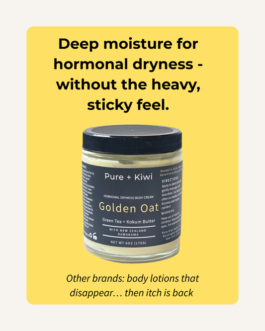 GOLDEN OAT - Barrier Repair Body Cream for Menopause + Hormonal Skin