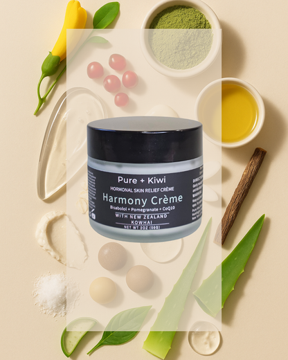 HARMONY CRÈME - Green Tea, Ceramide & CoQ10 Crème  | For Hormonal or Stressed Skin