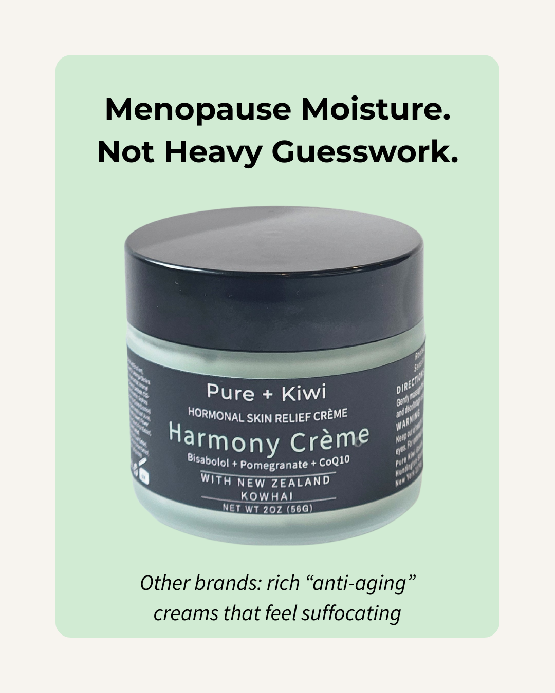 HARMONY CRÈME - Barrier Repair Crème for Hormonal + Sensitive Dry Skin