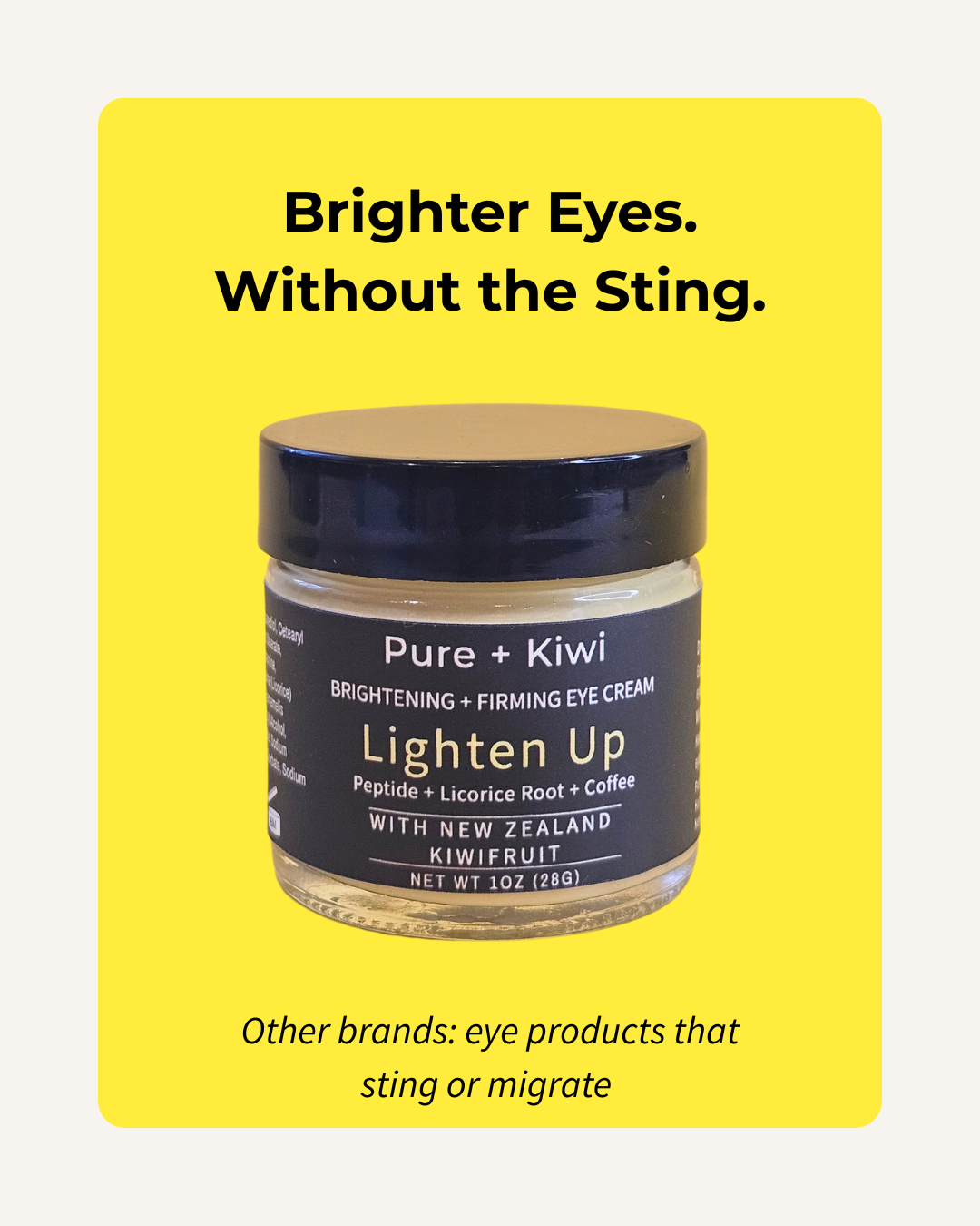 LIGHTEN UP - Brighten + Firm Eyes & Neck