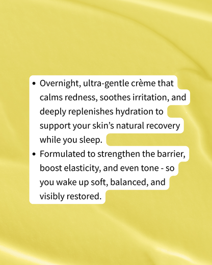 LUNA CRÈME – Overnight Barrier Repair Crème | For Reactive + Inflamed Skin