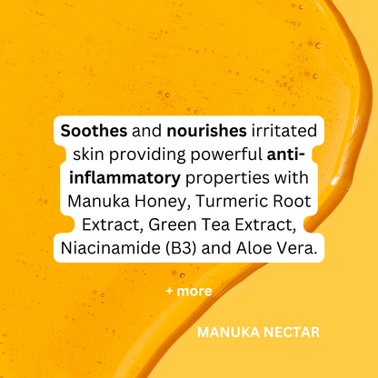 MANUKA NECTAR - Reduce Redness Mask - Manuka Honey + Turmeric + Niacinamide