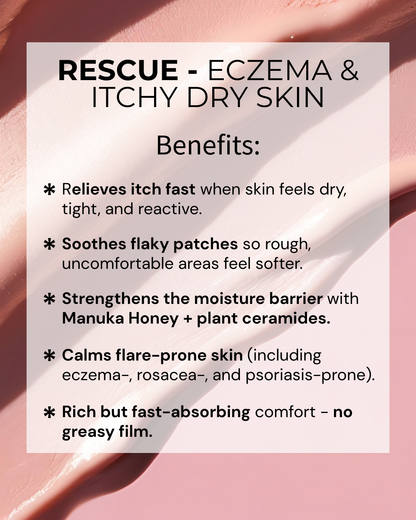 RESCUE - Barrier-Repair Body Butter for Eczema-Prone + Reactive Skin