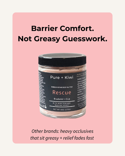 RESCUE - Barrier-Repair Body Butter for Eczema-Prone + Reactive Skin