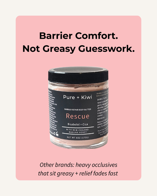 RESCUE - Barrier-Repair Body Butter for Eczema-Prone + Reactive Skin