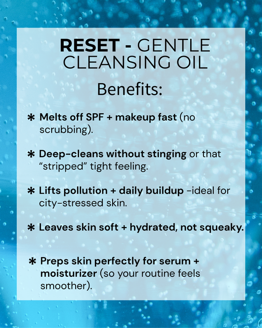 RESET - Fragrance-Free Cleansing Oil (Sensitive Skin)